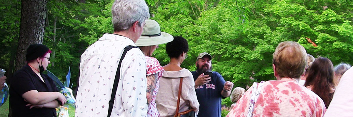 Photo of the Lime Walk at The Mount, Edith Wharton's Home